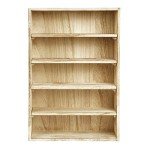 Wooden Wall-Mounted Display Shelves for Mancave