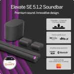 VIZIO Elevate SE 5.1.2 Soundbar with Subwoofer