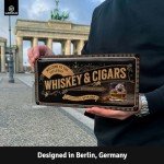 Cigar Bar & Whiskey Lounge Vintage Sign