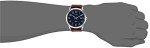 Timex Easy Reader Watch: Silver Case, Blue Dial