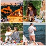 4 Pack Large Metal Ice Buckets for Parties