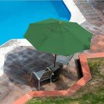 9 ft Replacement Canopy for Patio Umbrellas