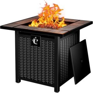 30-Inch 50,000 BTU Outdoor Gas Fire Pit Table