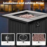 30-Inch 50,000 BTU Outdoor Gas Fire Pit Table