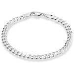 Italian 5mm Diamond-Cut Cuban Link Bracelet