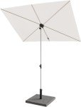 Beige 6x4 FT Patio Umbrella with 360° Tilt