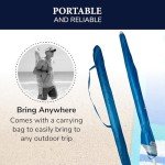 Portable Adjustable Beach Umbrella with UV Protection