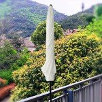Stylish 6.5 ft Outdoor Patio Umbrella - White