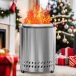 Sweetcrispy Tabletop Fire Pit for Outdoors