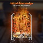 Sweetcrispy Tabletop Fire Pit for Outdoors