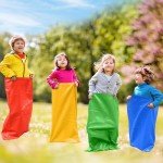 12PC Potato Sack Race Bags for Family Fun