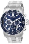 Invicta Pro Diver Stainless Steel Blue Dial Watch
