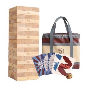 Giant Tumbling Blocks Game with Carry Bag & Dice