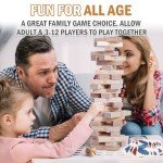 Giant Tumbling Blocks Game with Carry Bag & Dice