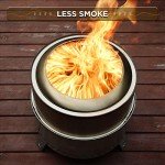 Portable Smokeless Fire Pit for Outdoor Fun