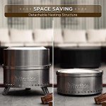 Portable Smokeless Fire Pit for Outdoor Fun