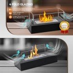 Mini Tabletop Fire Pit for Indoor/Outdoor Use