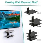 WALI Floating Shelves for TV and Gaming Gear