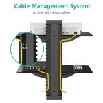 WALI Floating Shelves for TV and Gaming Gear