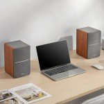 Edifier R1280T Wood Bookshelf Speakers - 42W Power