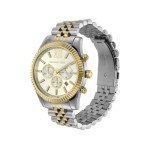 Michael Kors Men's Silver and Gold Watch MK8344
