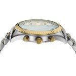 Michael Kors Men's Silver and Gold Watch MK8344