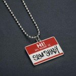 Yonghao Pavilion Men's Hip Hop Dog Tag Necklace