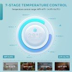 48 Can Mini Beverage Fridge with Glass Door