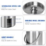 Stainless Steel Insulated Ice Bucket for Parties
