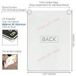 Funny Black Cat Bathroom Tin Sign - 8x12 Inch