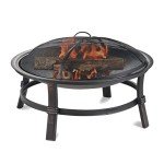 29" Wood Burning Fire Pit Bowl for Outdoor Fun