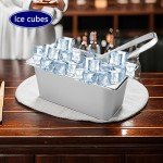Stainless Steel Ice Bucket for Parties and Drinks