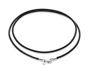 Italian Leather Cord Necklace for Men & Women