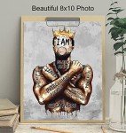 Inspirational Black Man Motivational Wall Art
