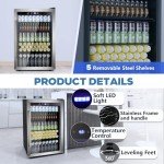 Joy Pebble 4.4 Cu.Ft Beverage Cooler Mini Fridge