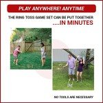 Giant Ring Toss Game for Yard Fun