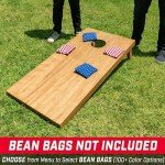 GoSports Regulation Wooden Cornhole Boards Set