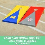 GoSports Regulation Wooden Cornhole Boards Set