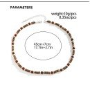 Men's Puka Shell Beach Surfer Necklace - Style C