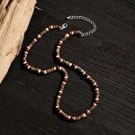 Men's Puka Shell Beach Surfer Necklace - Style C