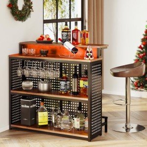 YITAHOME Mini Bar with Music LED Lights