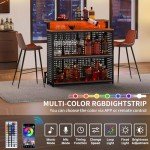 YITAHOME Mini Bar with Music LED Lights