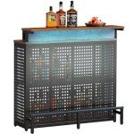 YITAHOME Mini Bar with Music LED Lights