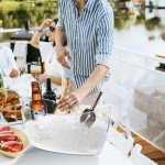 Champagne Ice Buckets Set for Parties - 2pcs