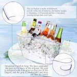 Larger Acrylic Ice Bucket Set for Parties