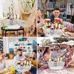 Larger Acrylic Ice Bucket Set for Parties