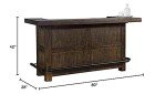 Stylish Cherry Tobacco Bar Unit with Storage