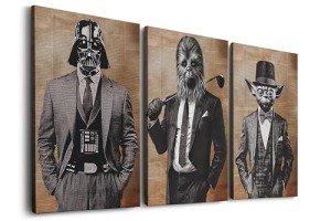 Star Wars Darth Vader Office Wall Art Set