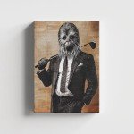 Star Wars Darth Vader Office Wall Art Set