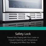 Kalamera 24” Mini Beverage and Wine Cooler